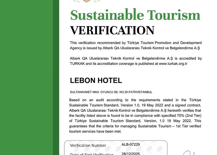 Hotel Lebon Hotel Old City Istanboel